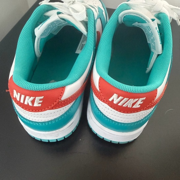 Nike Low Dunks Miami Dolphins Sneakers 🐬🏈 - Picture 3 of 4
